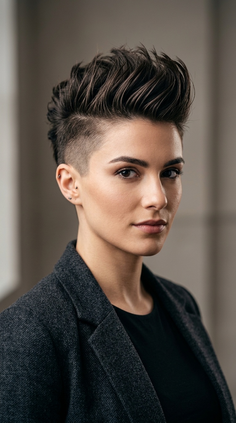 Texturized Faux-Hawk