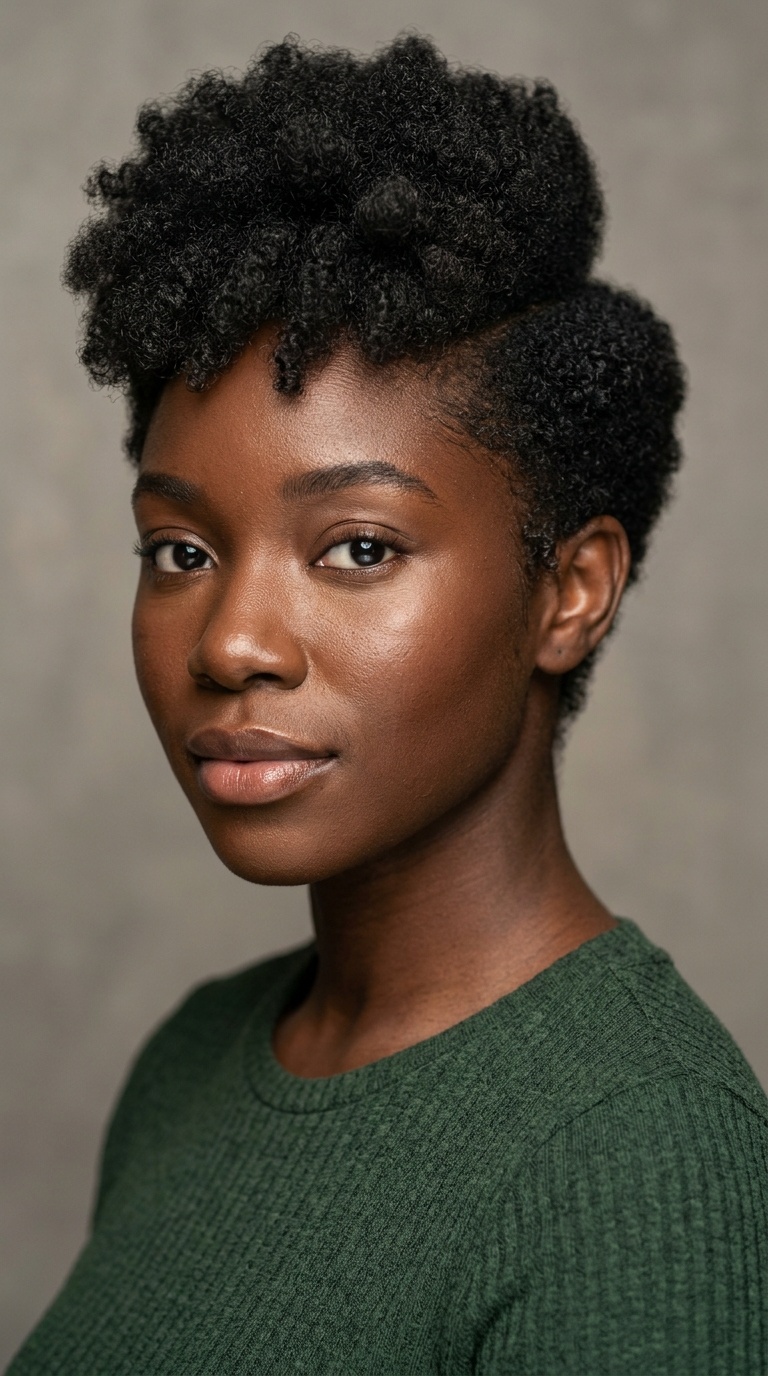 The Afro-Puff Pixie