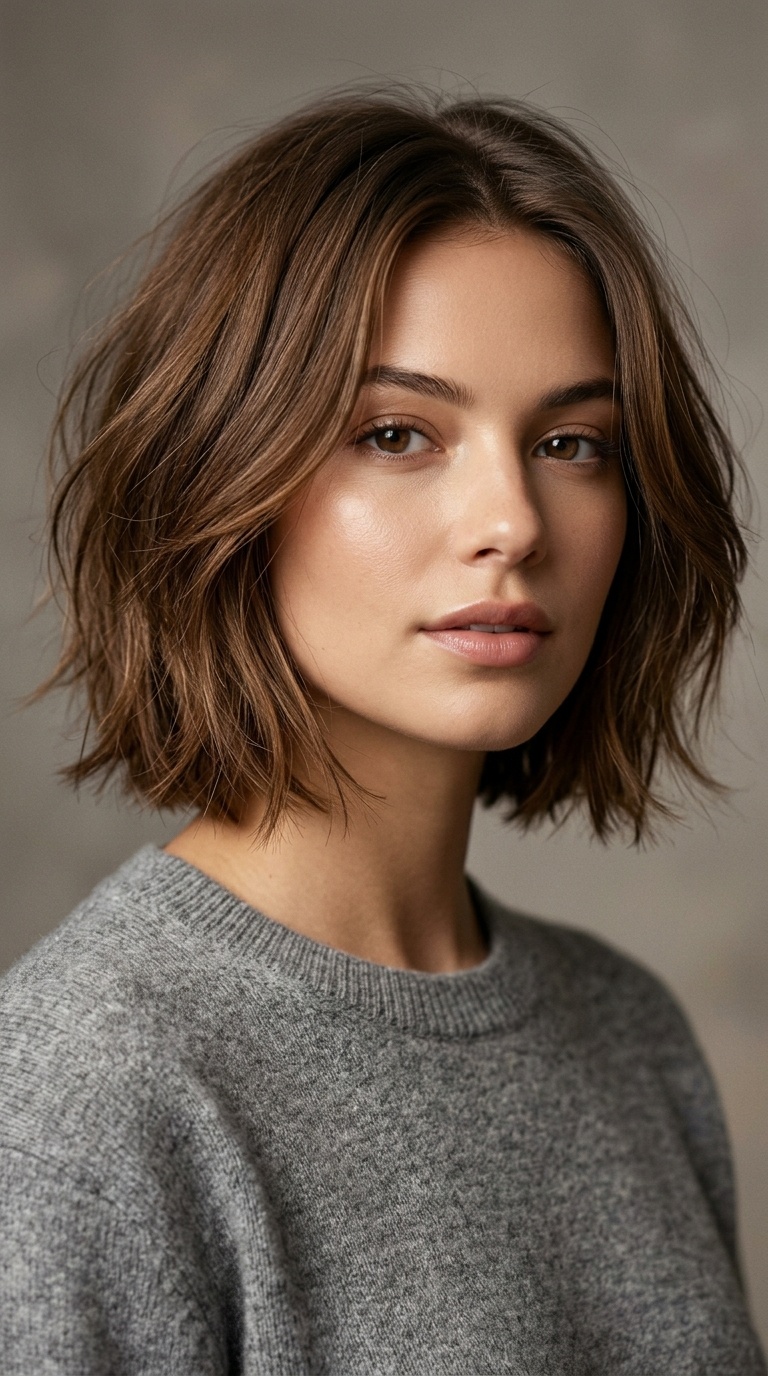 The Airy French Bob