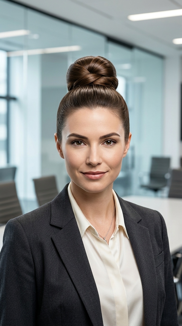 The Architectural Top Knot