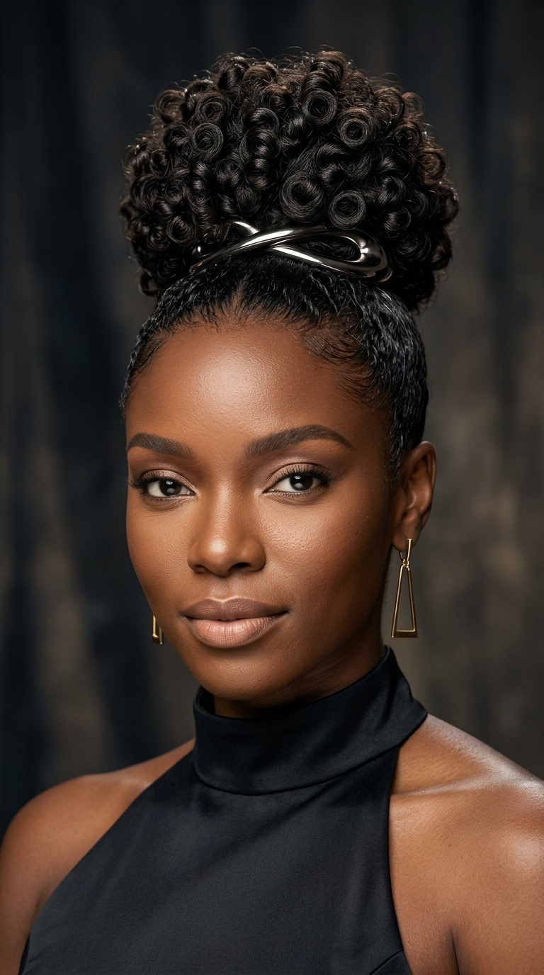 The Architectural Top Knot