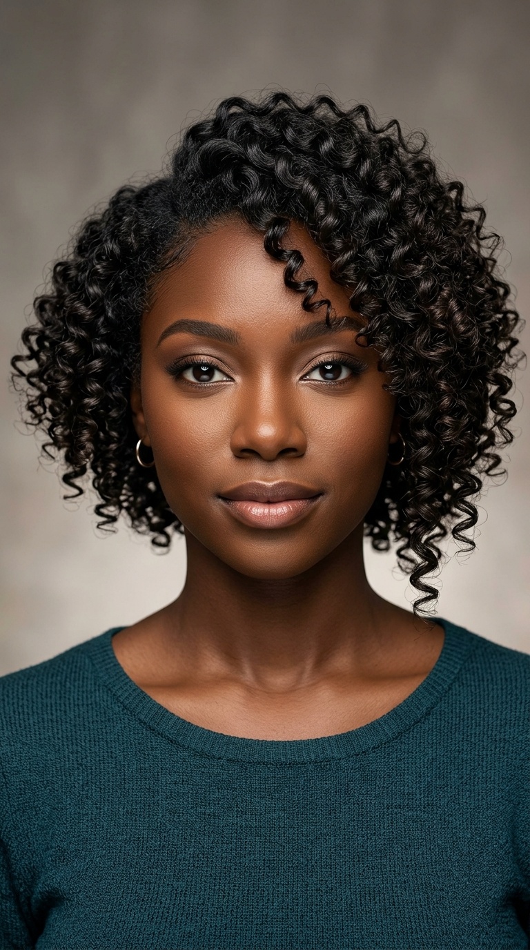The Asymmetrical Spiral Cut