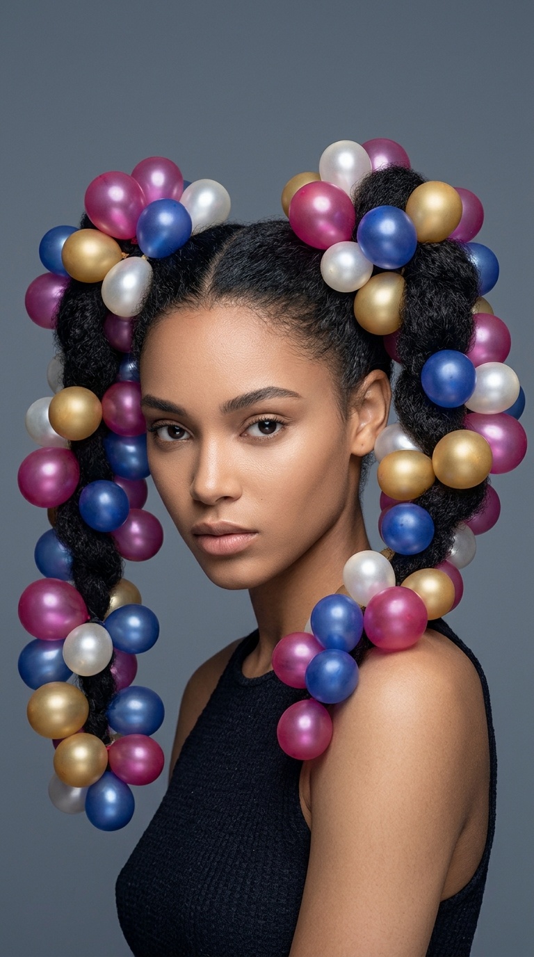 The Balloon-Inflated Pigtails
