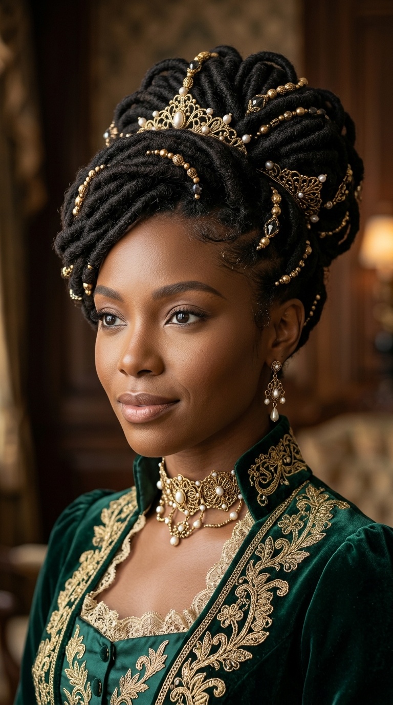 The Beaded Victorian Sweep