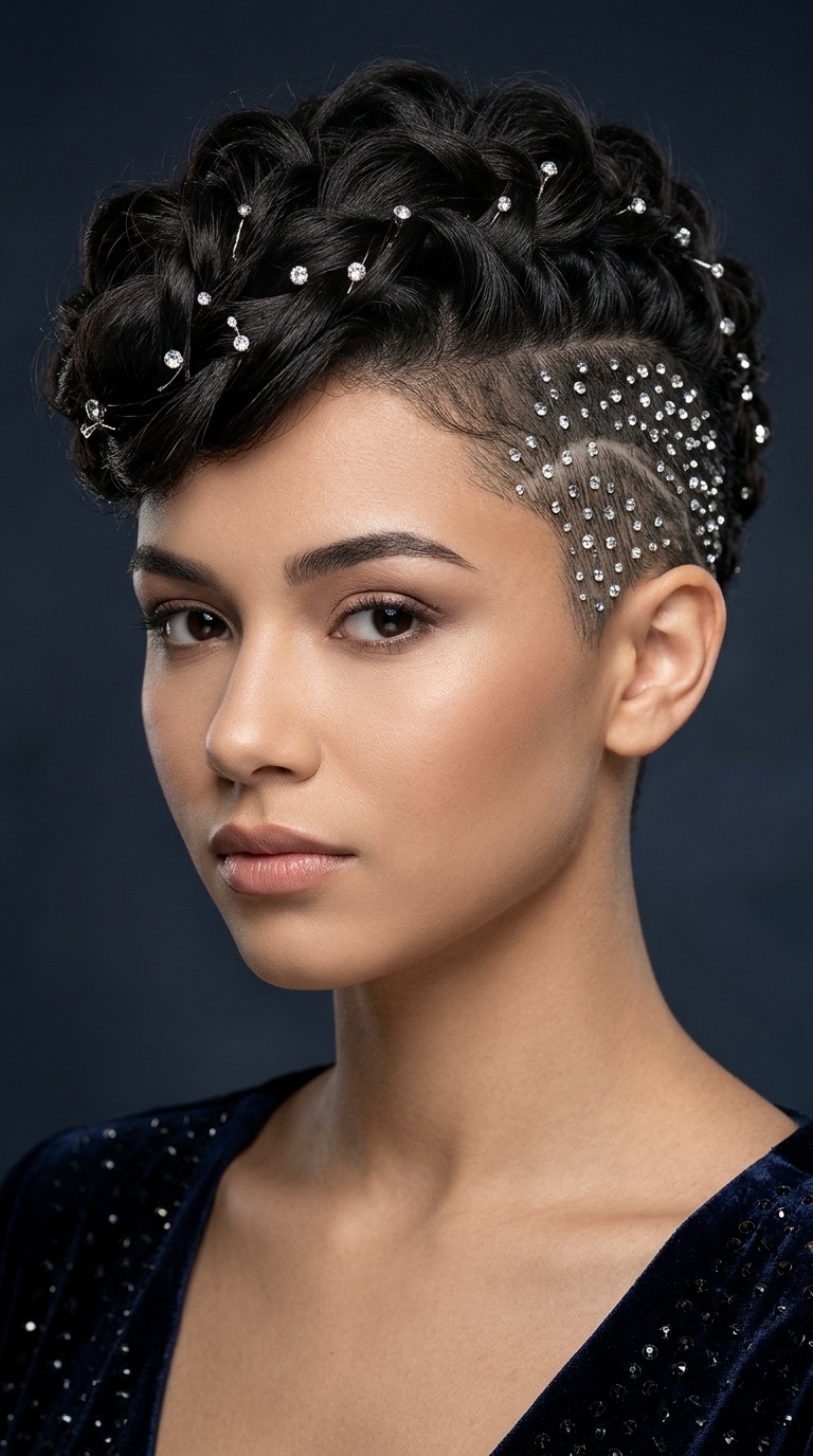 The Bejeweled Undercut