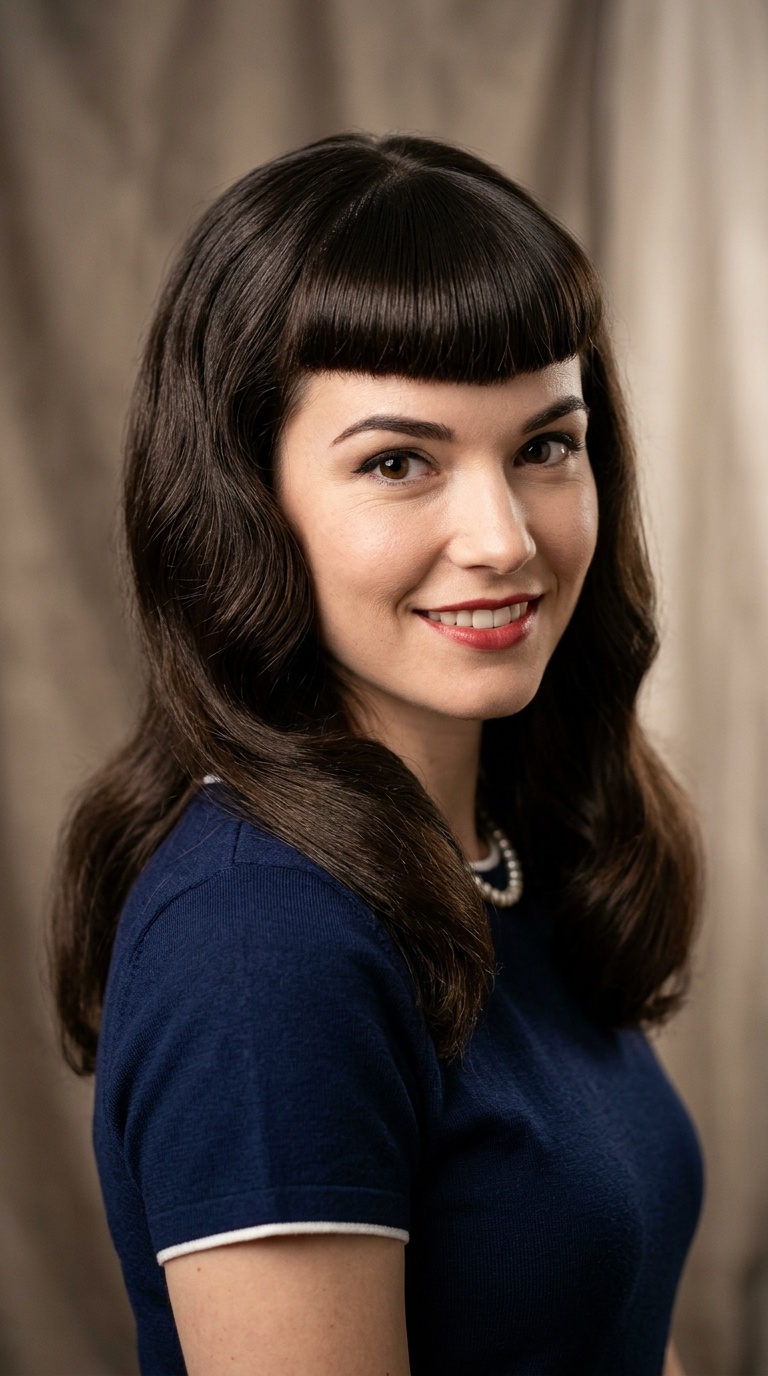 The Bettie Page Wave and Fringe