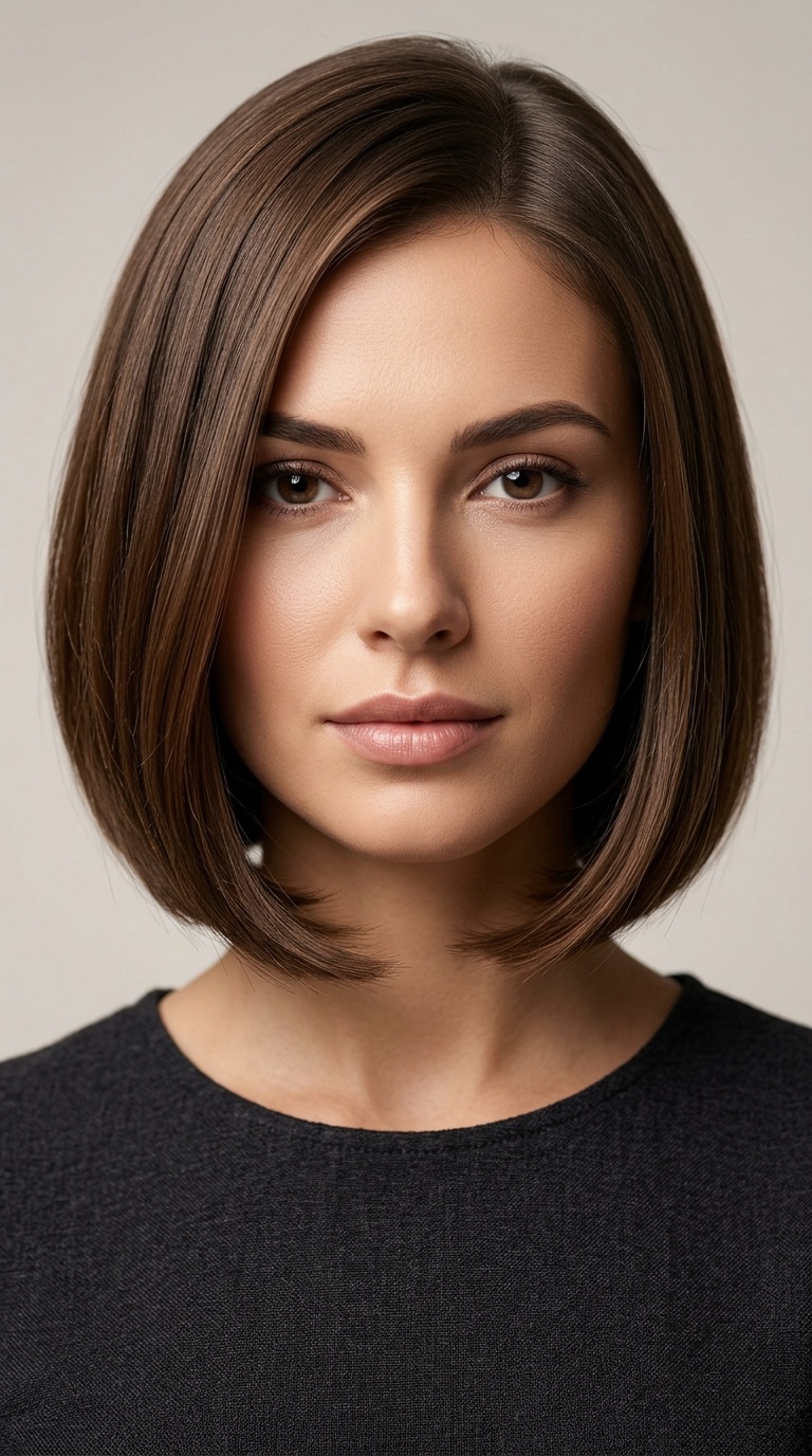 The Beveled Italian Bob