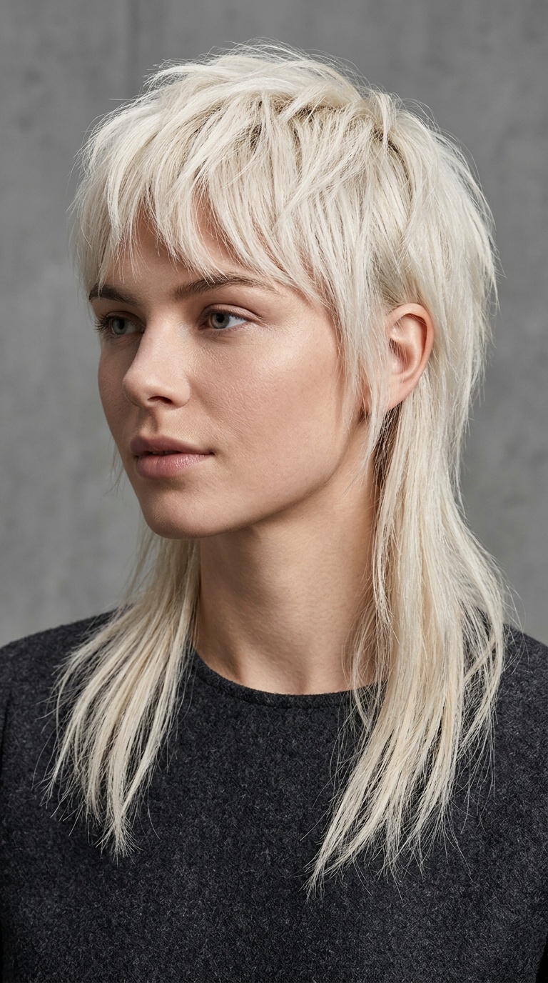 The Bleached Statement Mullet