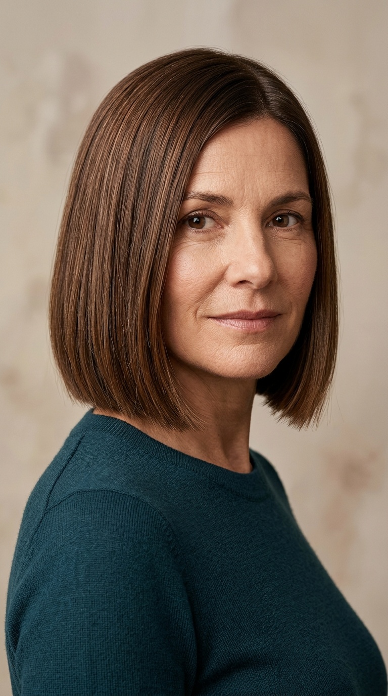 The Blunt Chin-Length Cut