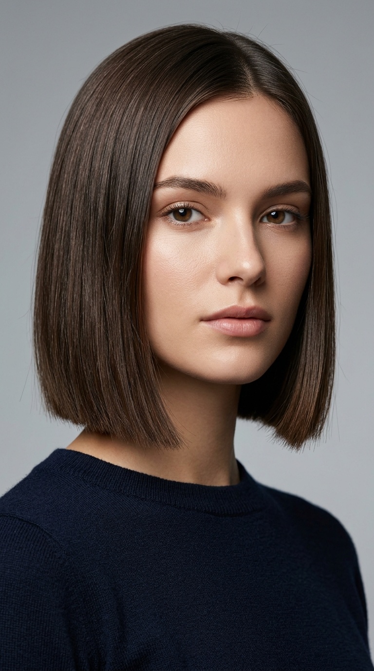 The Blunt One-Length Bob