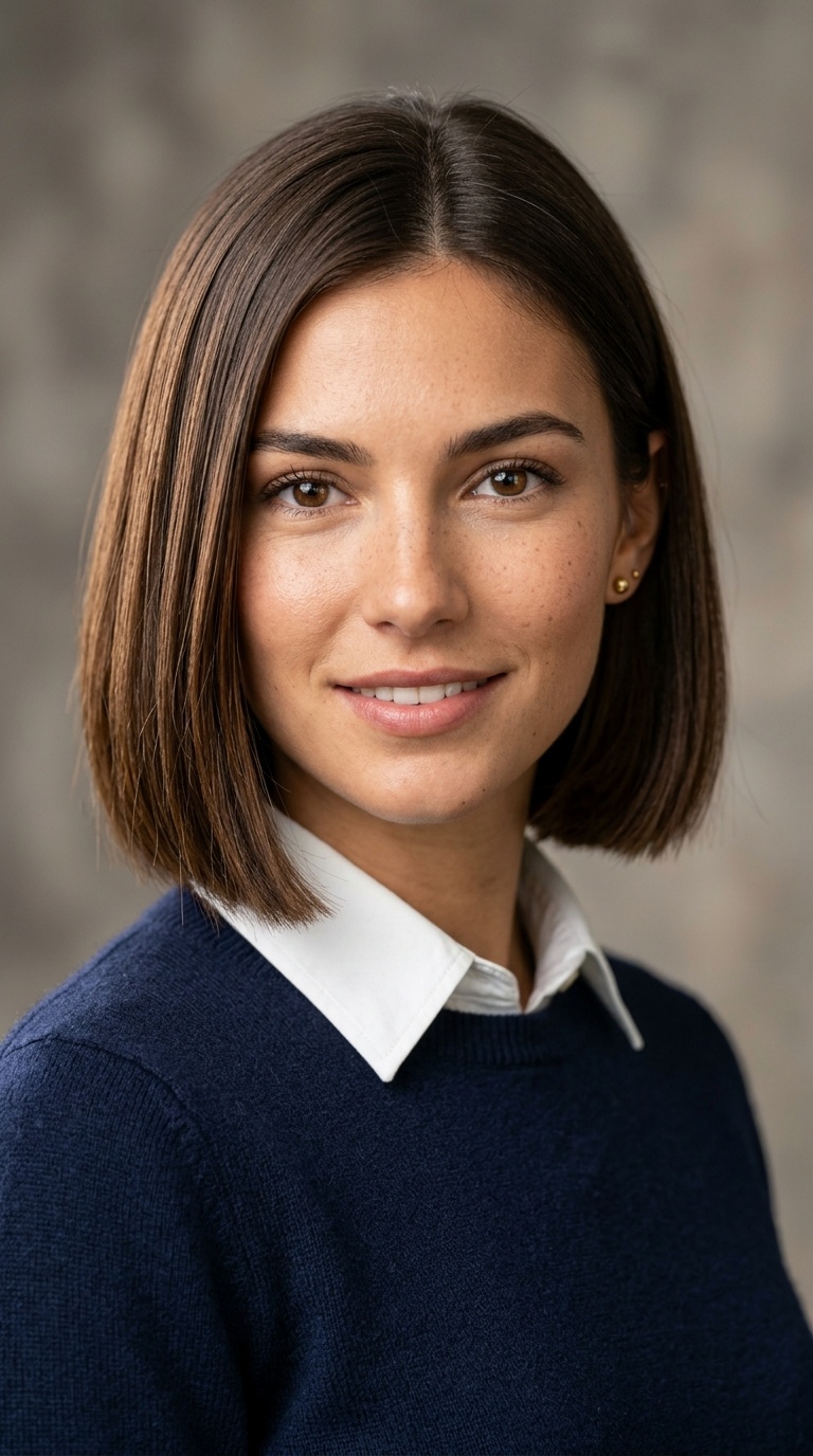 The Blunted Chin-Length Cut