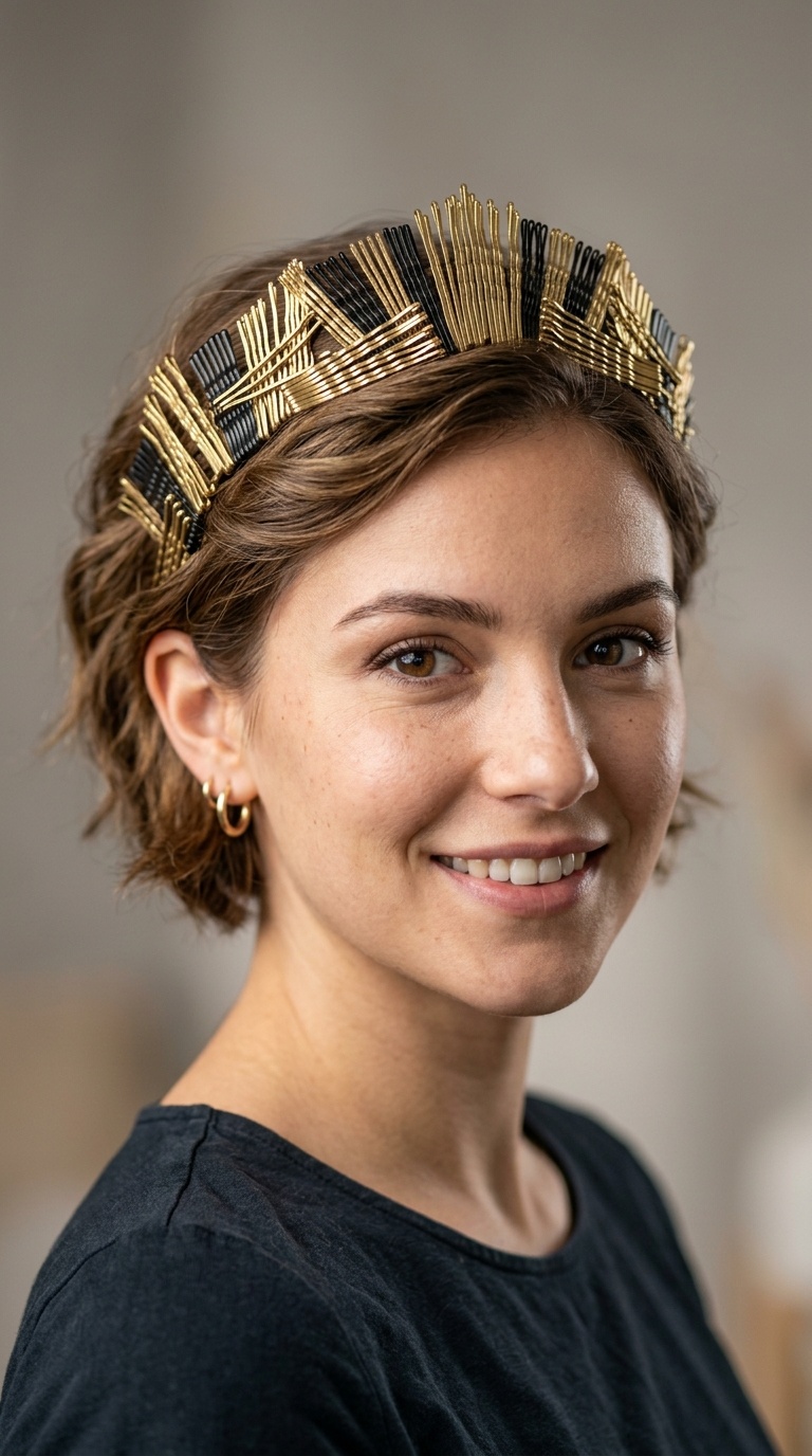 The Bobby Pin Crown