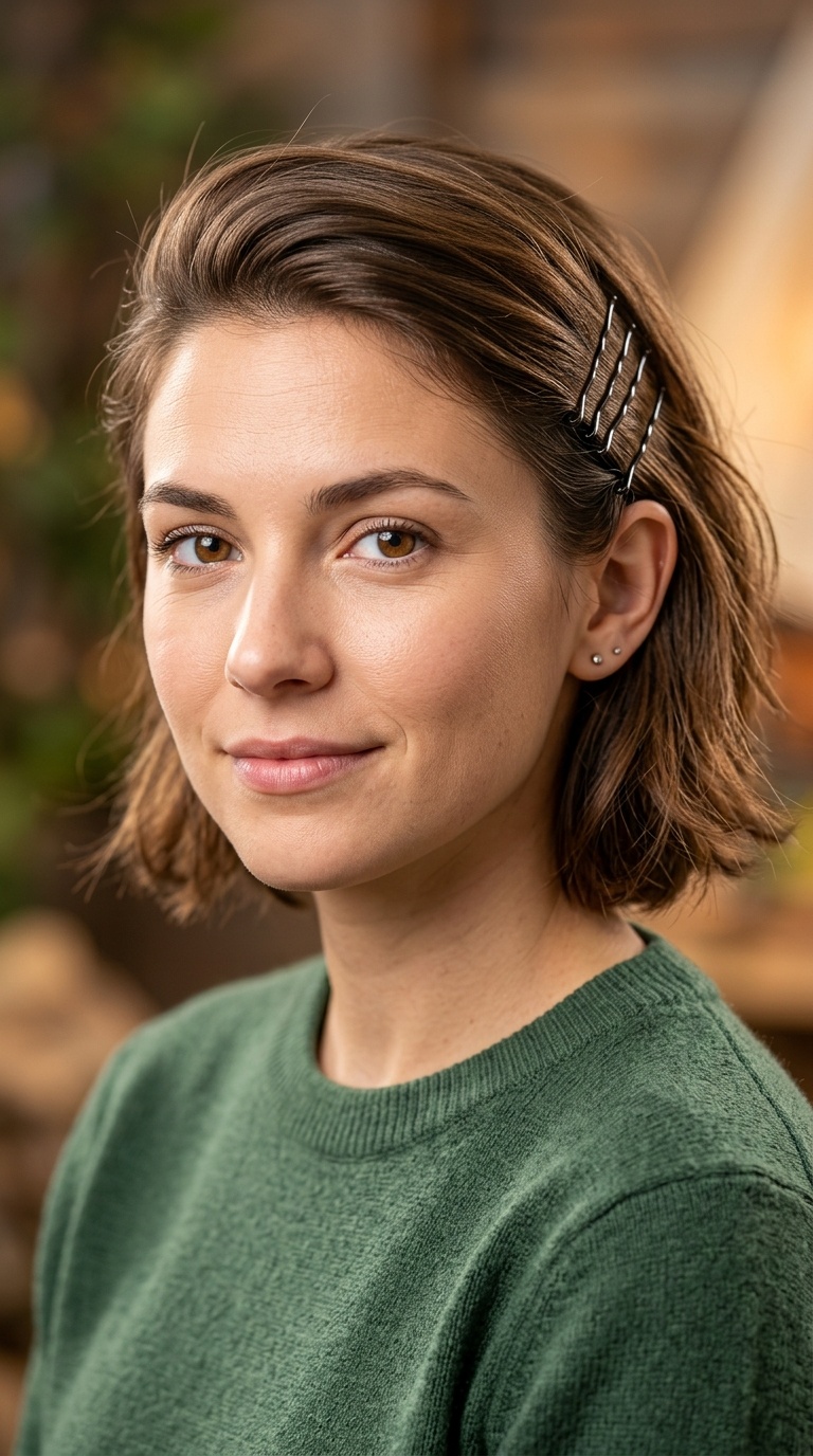 The Bobby Pin Sweep