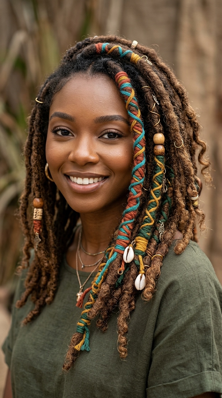 The Bohemian Loc Wrap