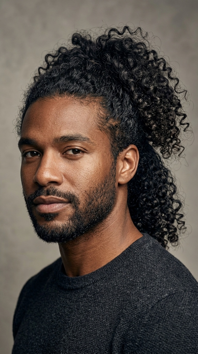 The Boundless Curly Ponytail