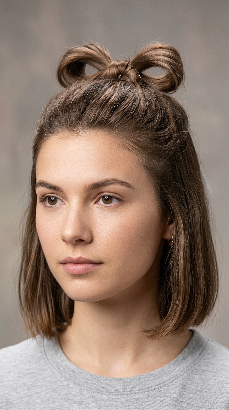 The Bow-Tie Half-Up