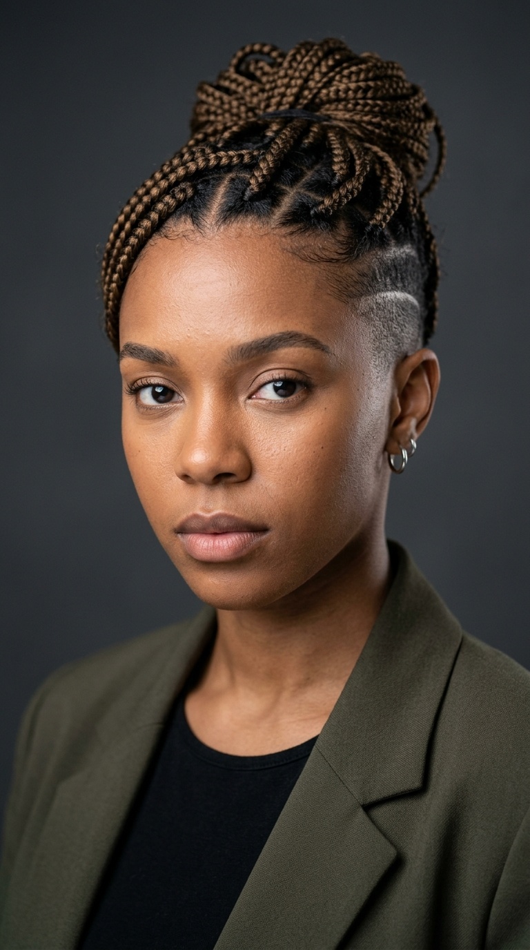 The Box-Braided Undercut