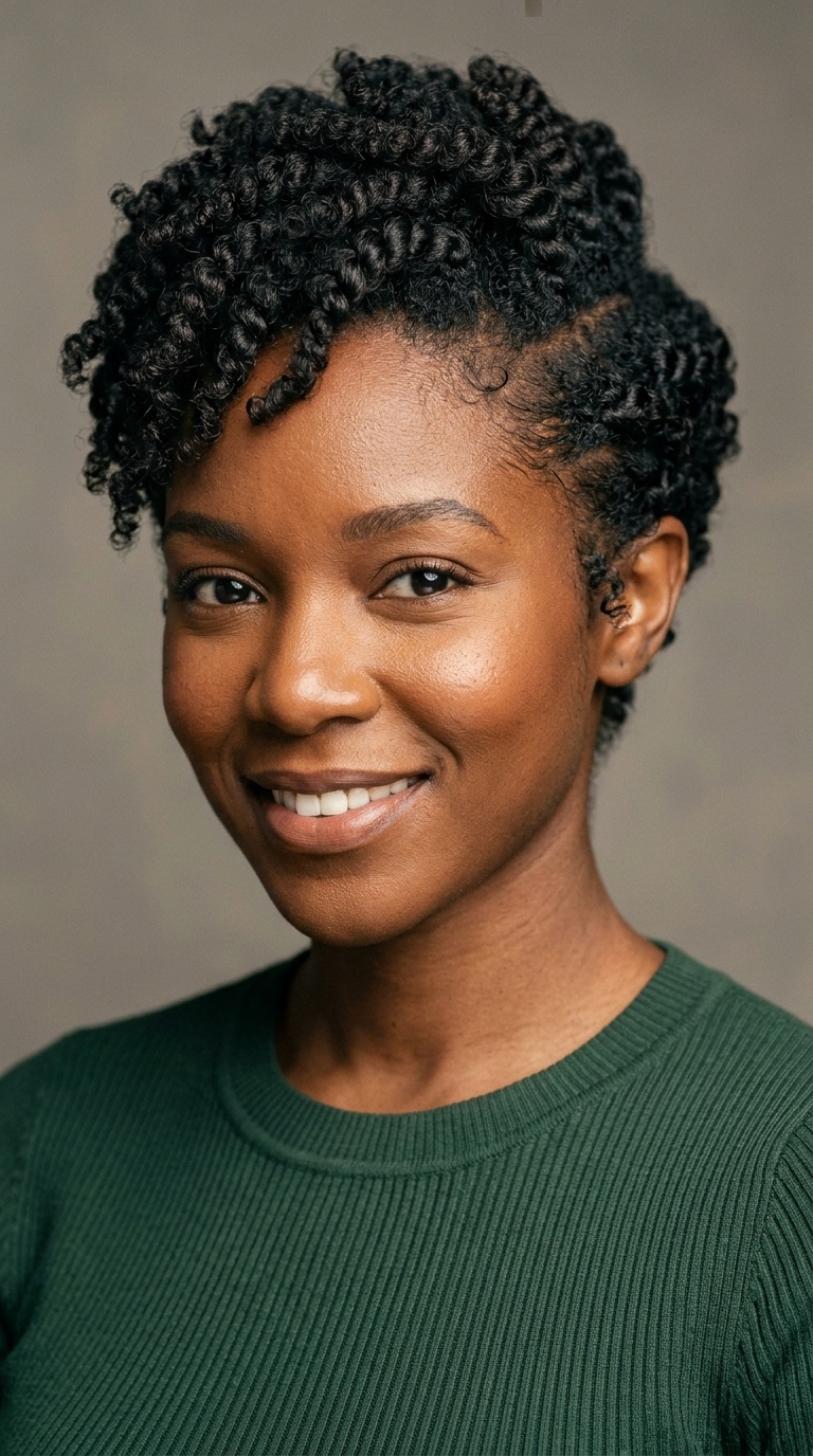 The Braid-Out Pixie