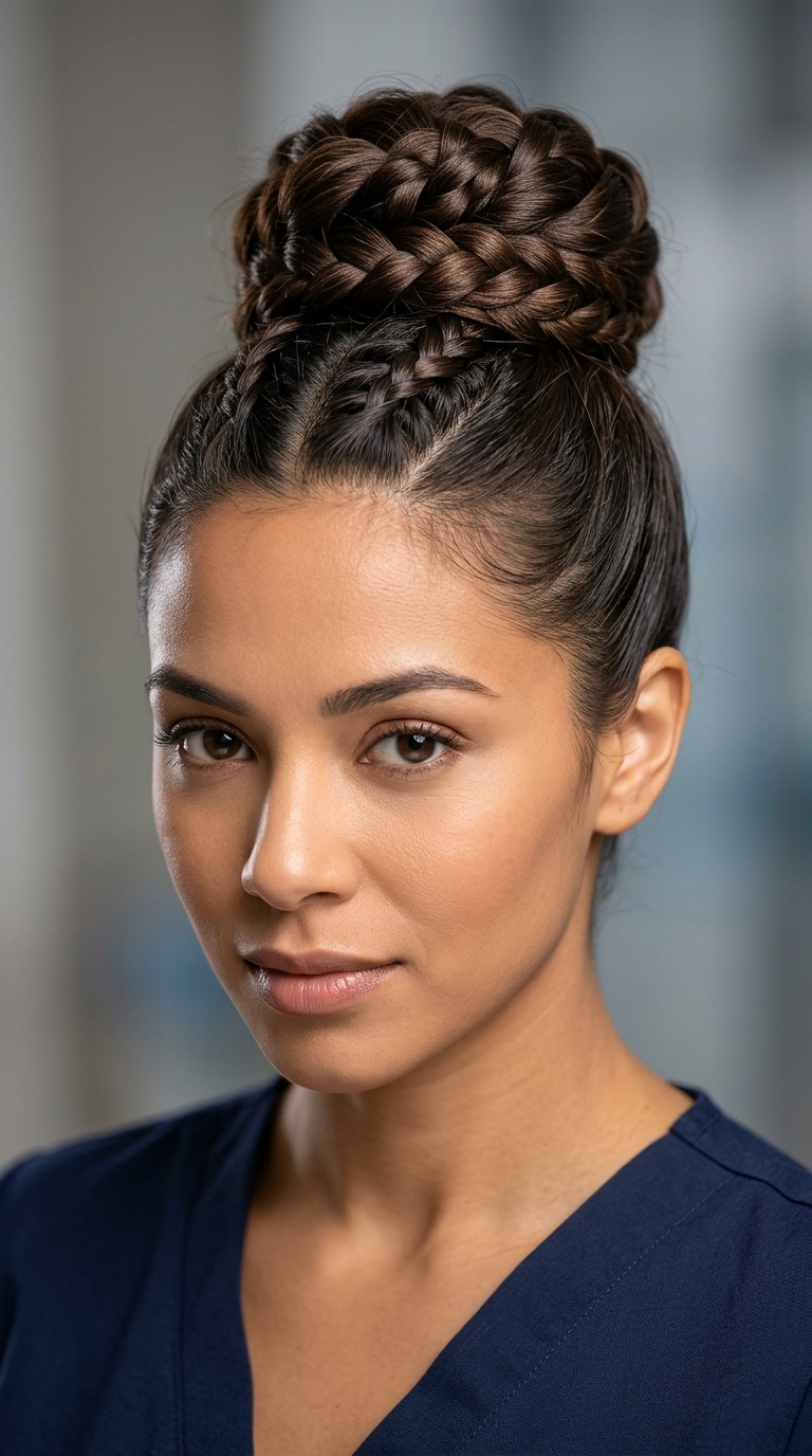 The Braided Ballerina Bun