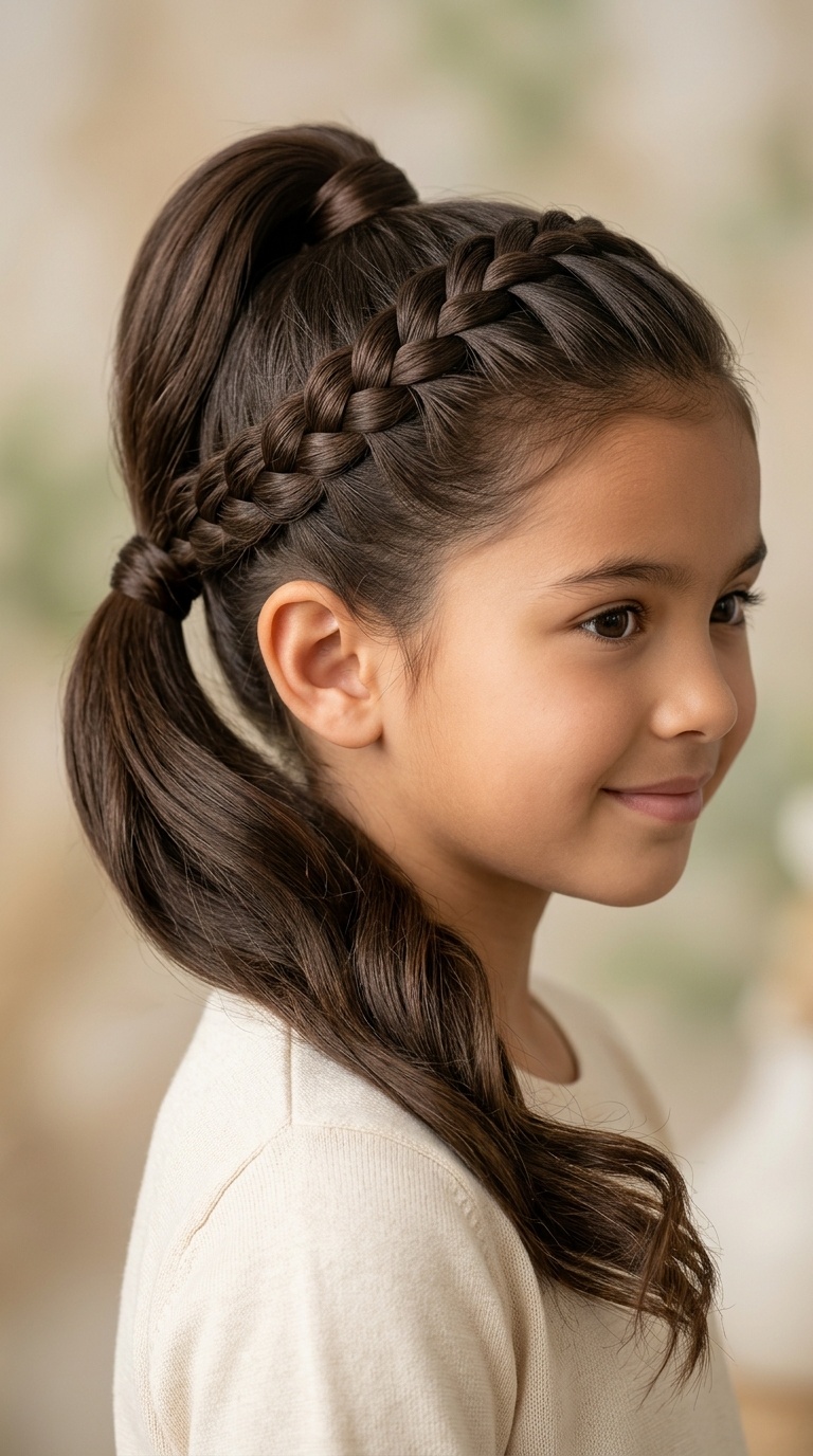 The Braided Base Ponytail