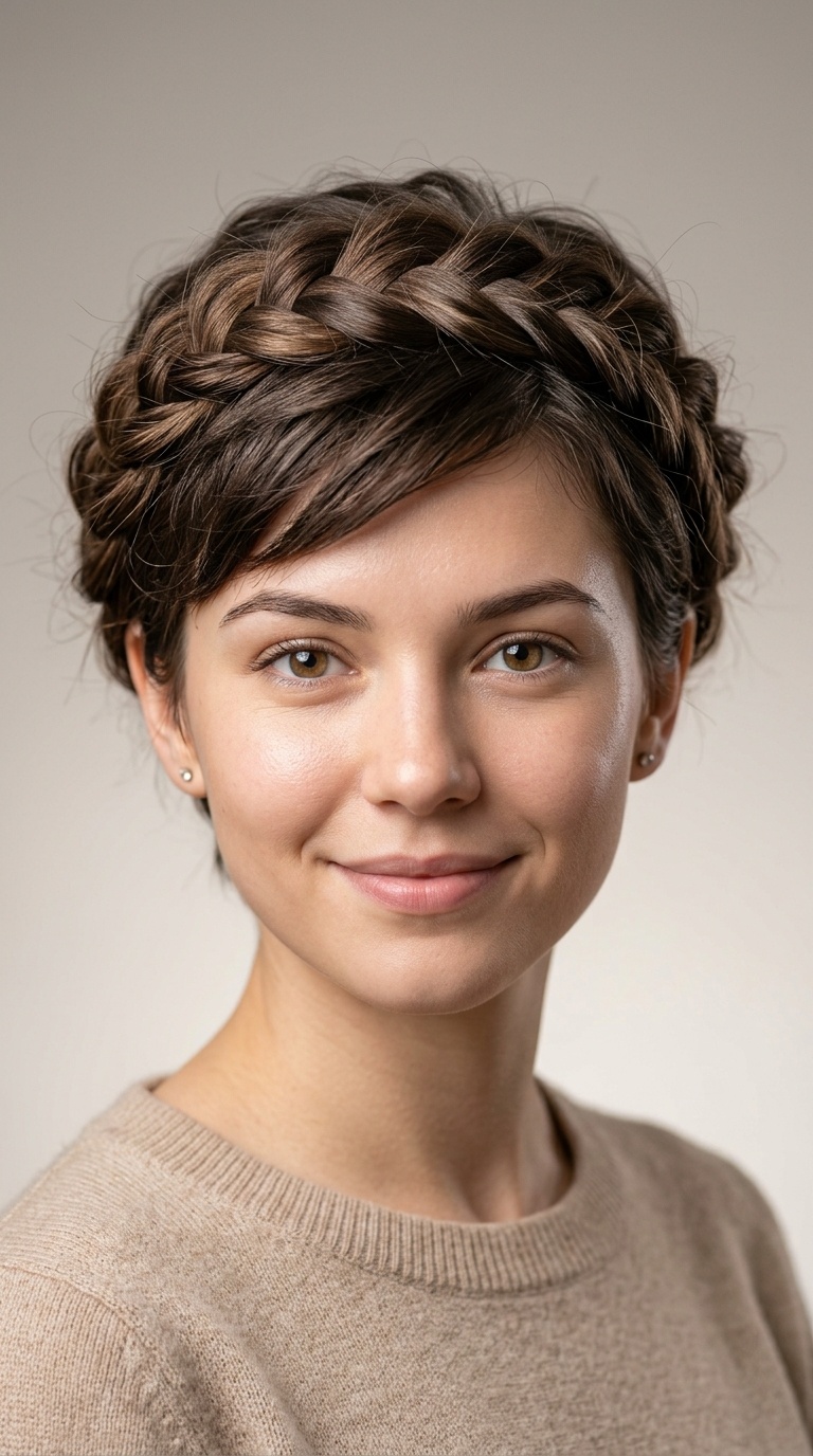 The Braided Crown Detail