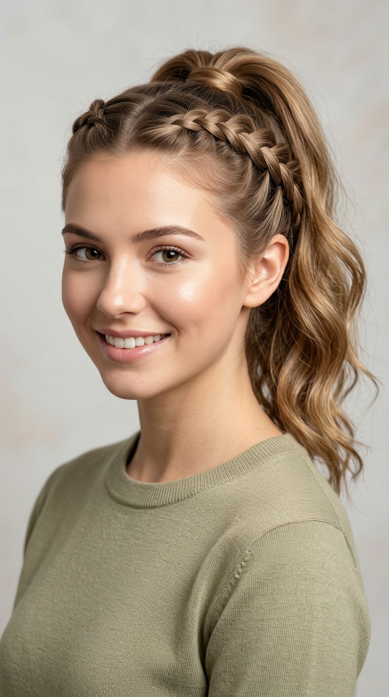 The Braided Crown Pony