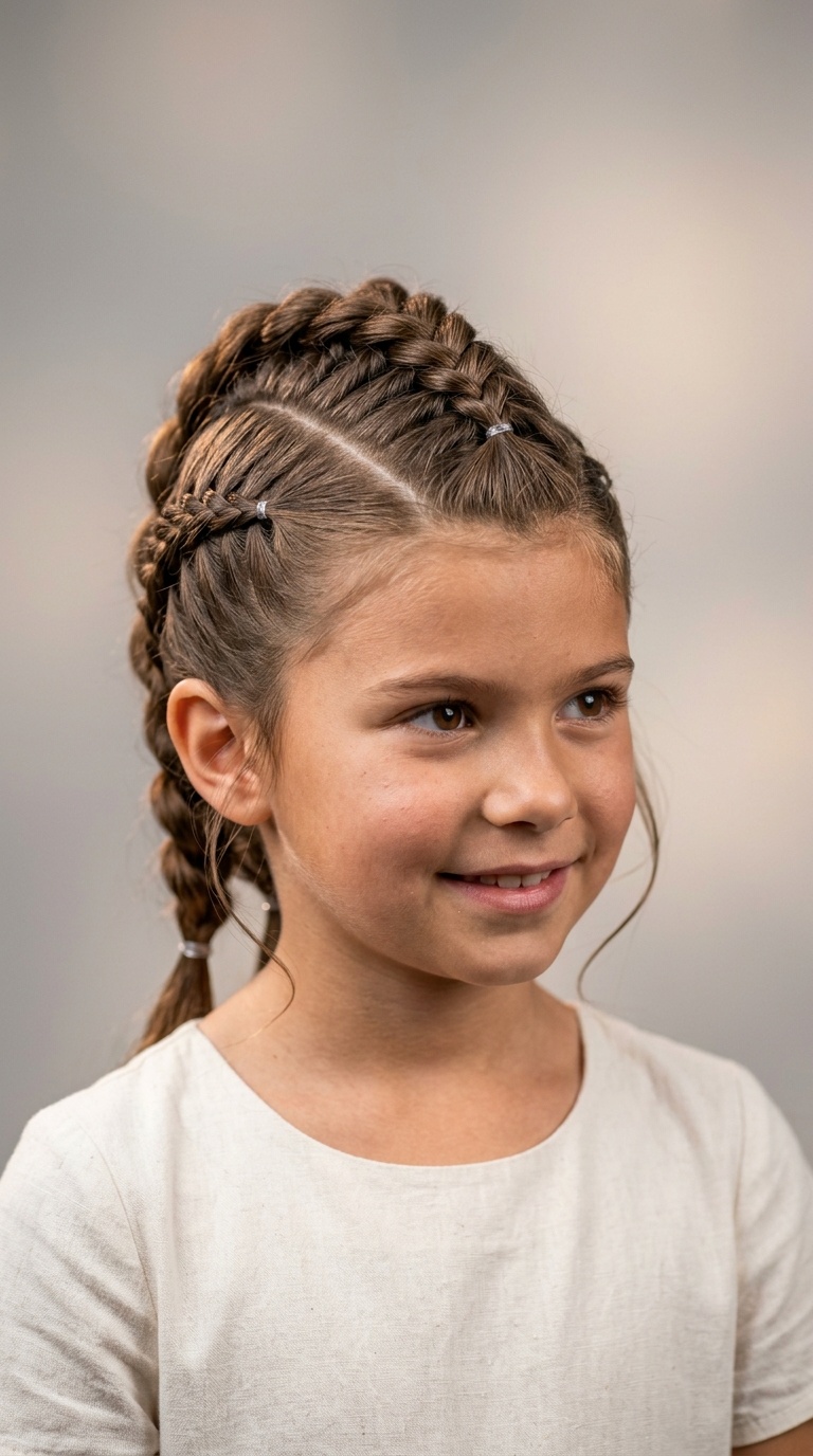 The Braided Faux Hawk