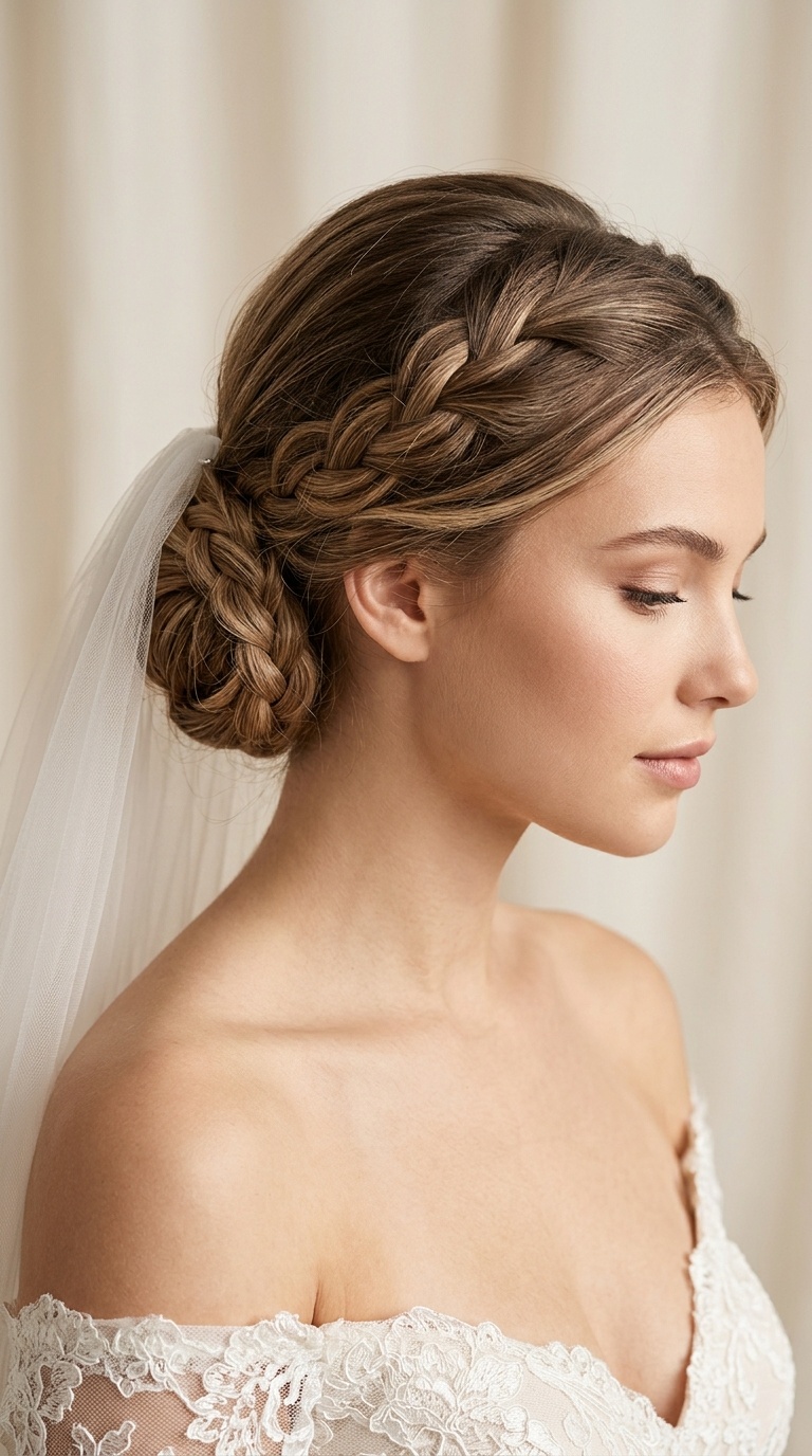The Braided Low Bun