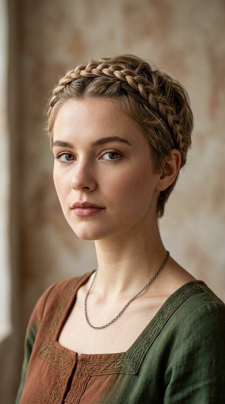 The Braided Pixie Crown