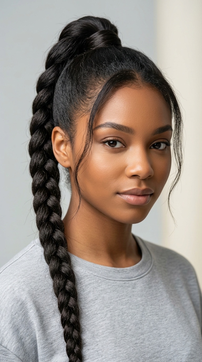 The Braided Ponytail