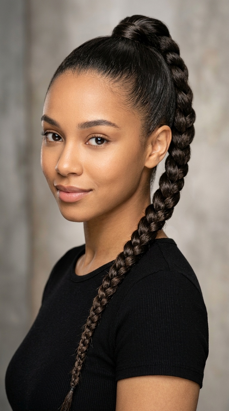 The Braided Ponytail