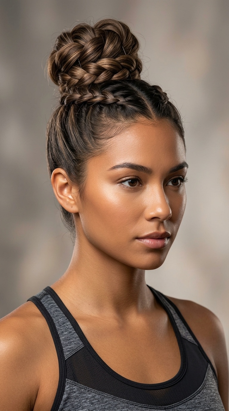 The Braided Top Knot