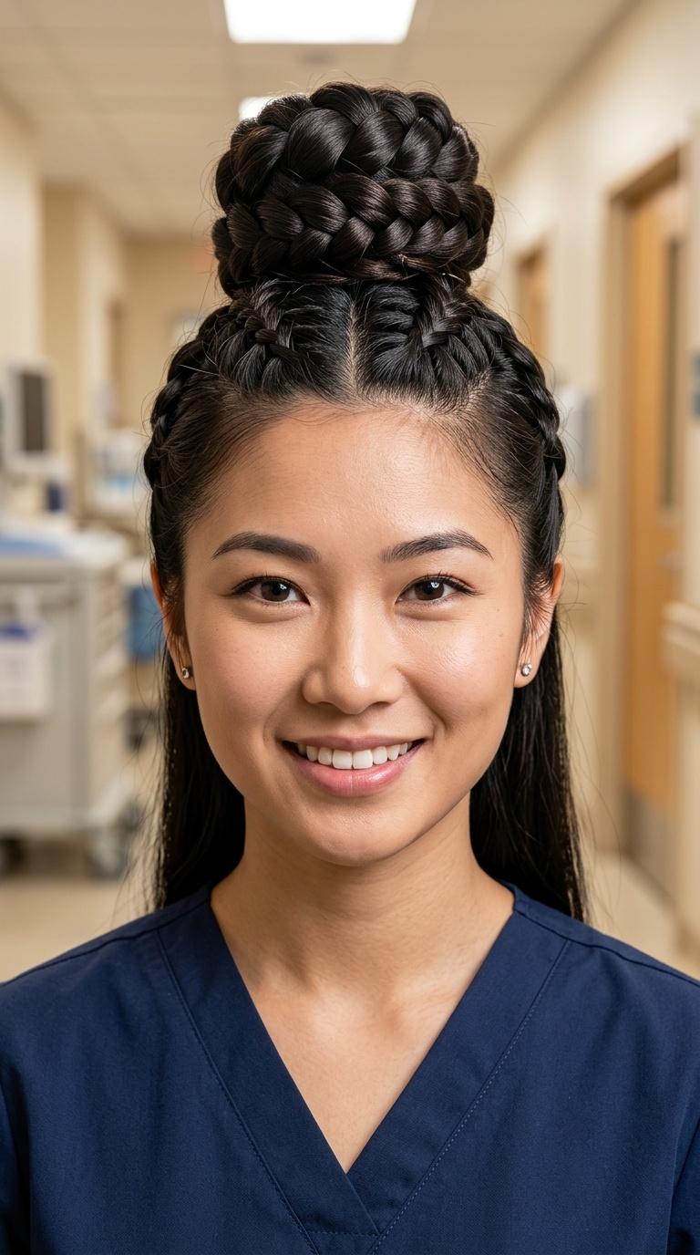 The Braided Top Knot