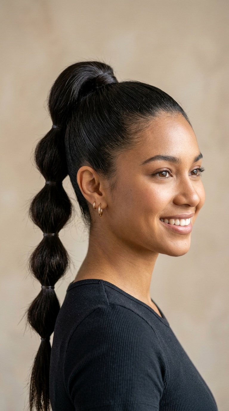 The Bubble High Ponytail