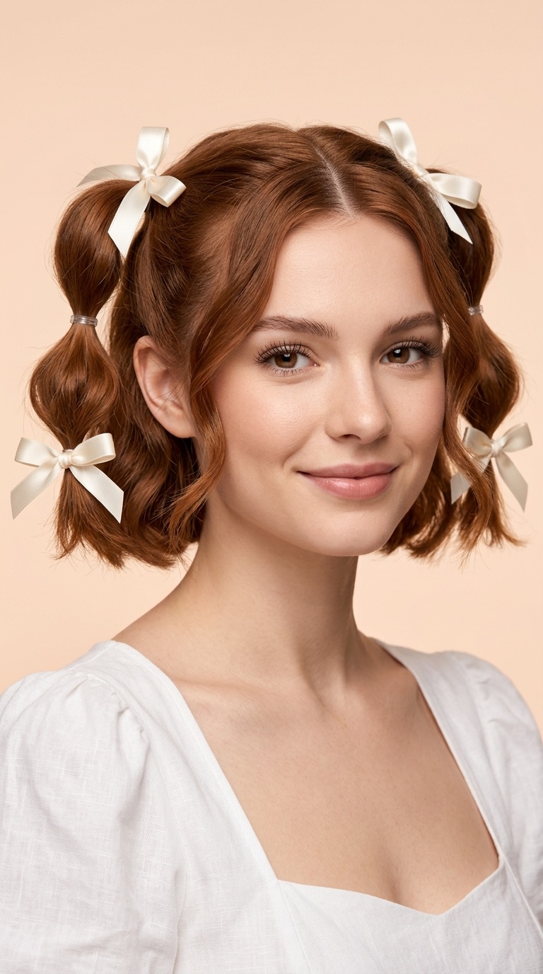 The Bubble Pigtail Bows