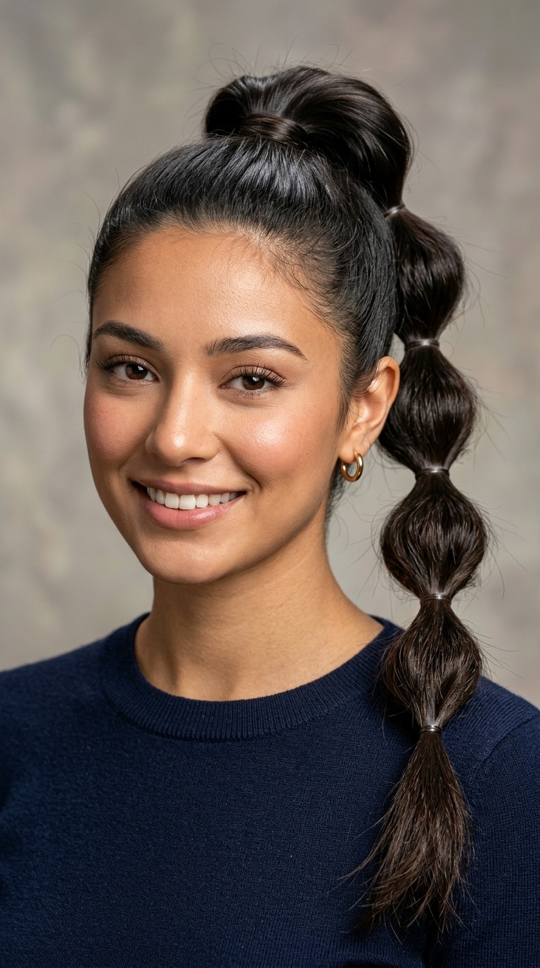 The Bubble Ponytail