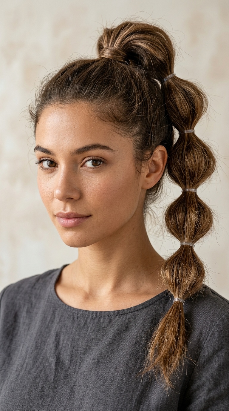 The Bubble Ponytail