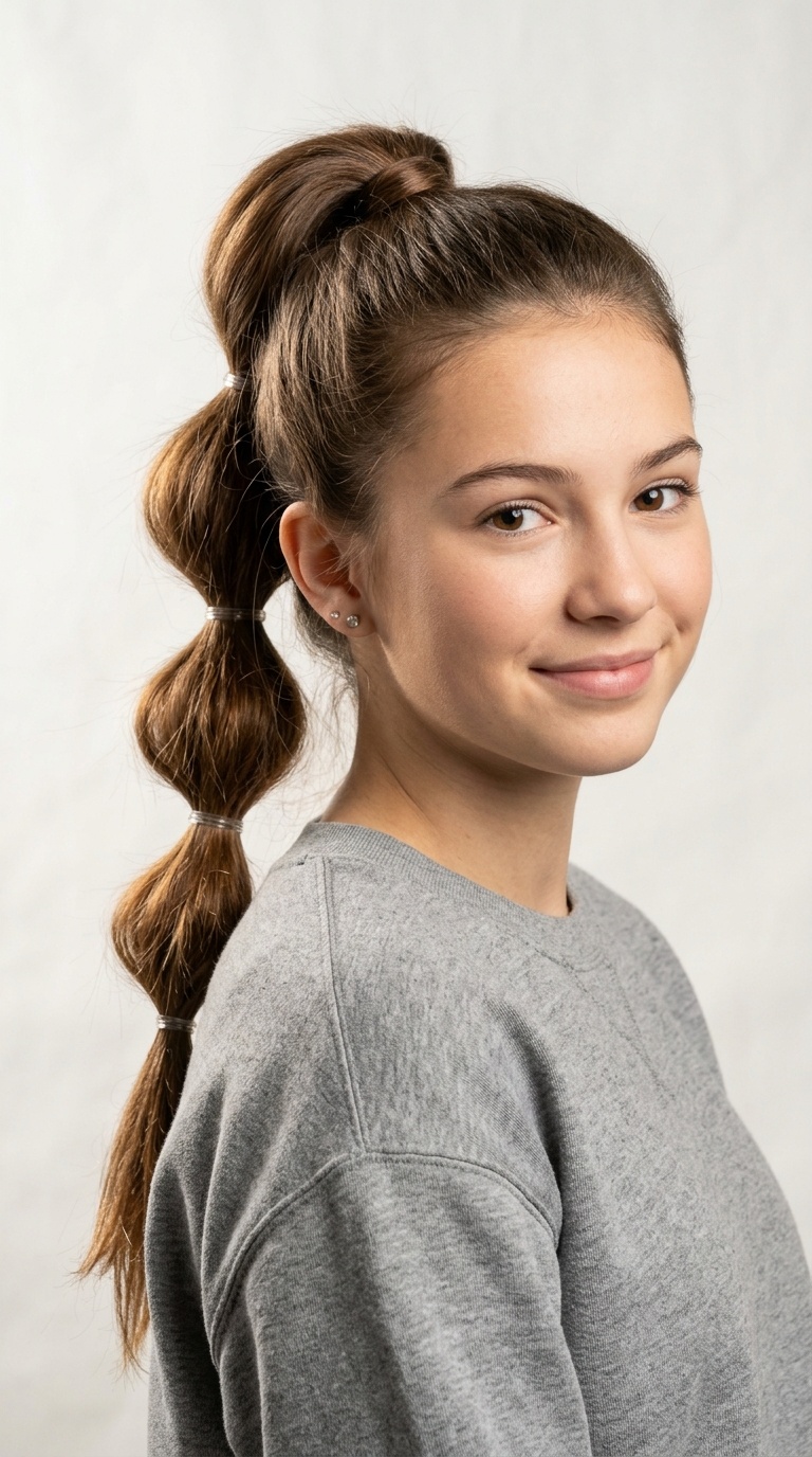 The Bubble Ponytail