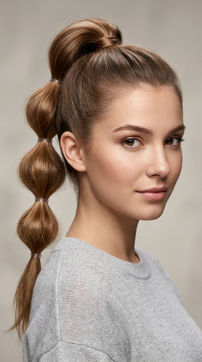 The Bubble Ponytail