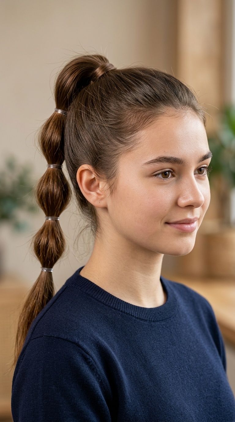 The Bubble Ponytail