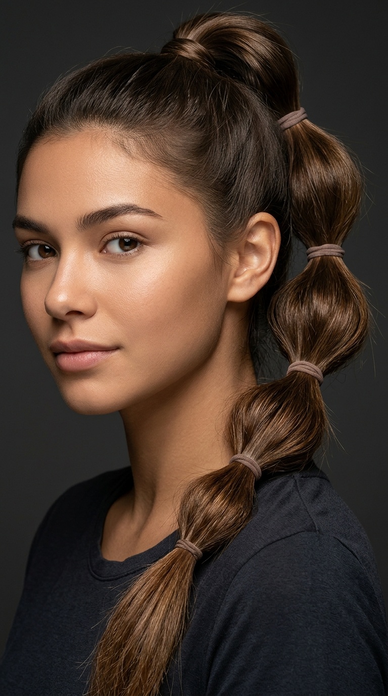 The Bubble Ponytail