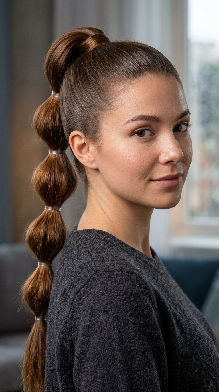 The Bubble Ponytail