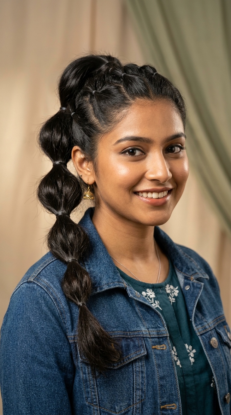 The Bubble Ponytail