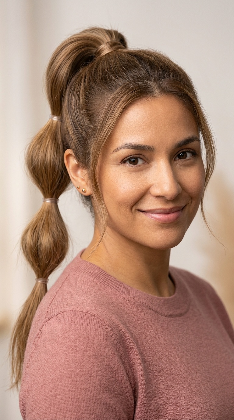 The Bubble Ponytail