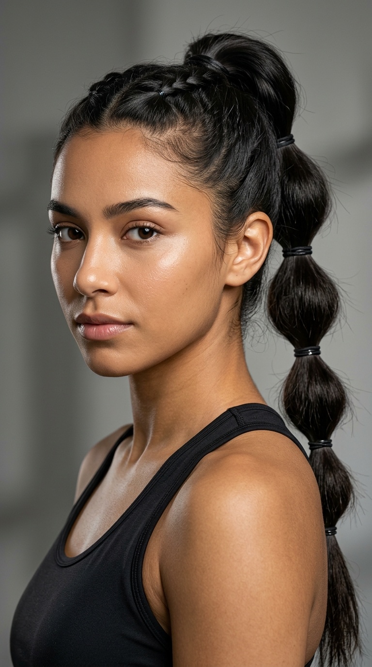 The Bubble Ponytail