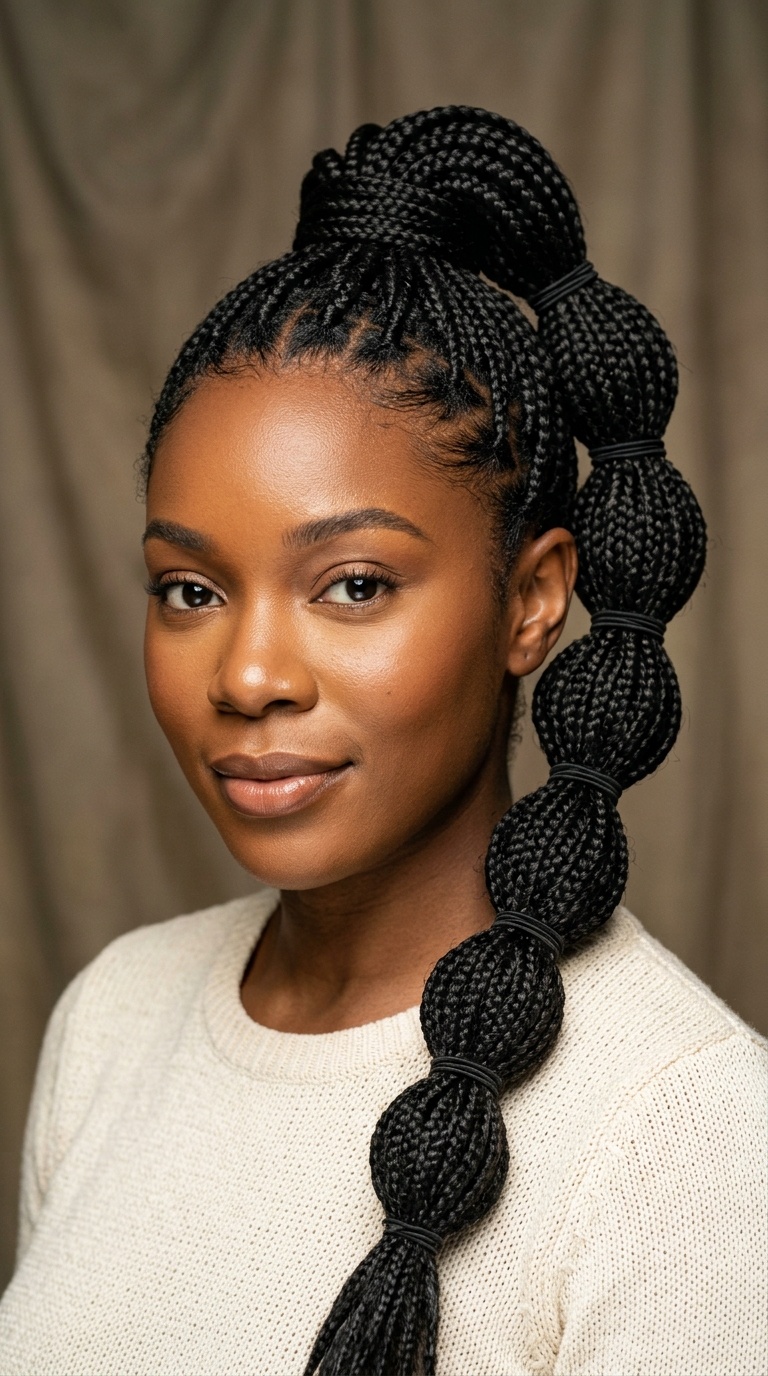 The Bubble Ponytail