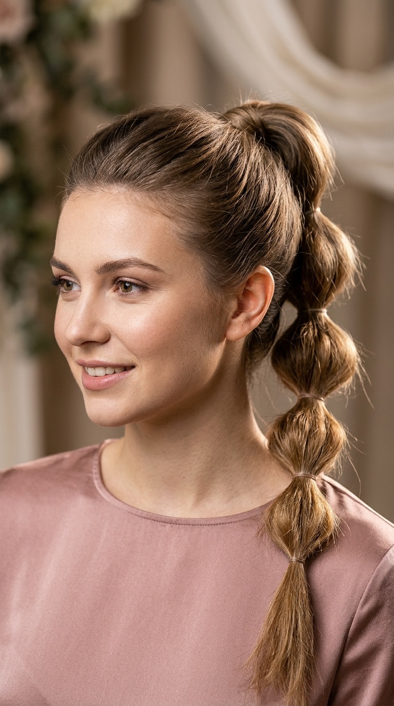 The Bubble Ponytail
