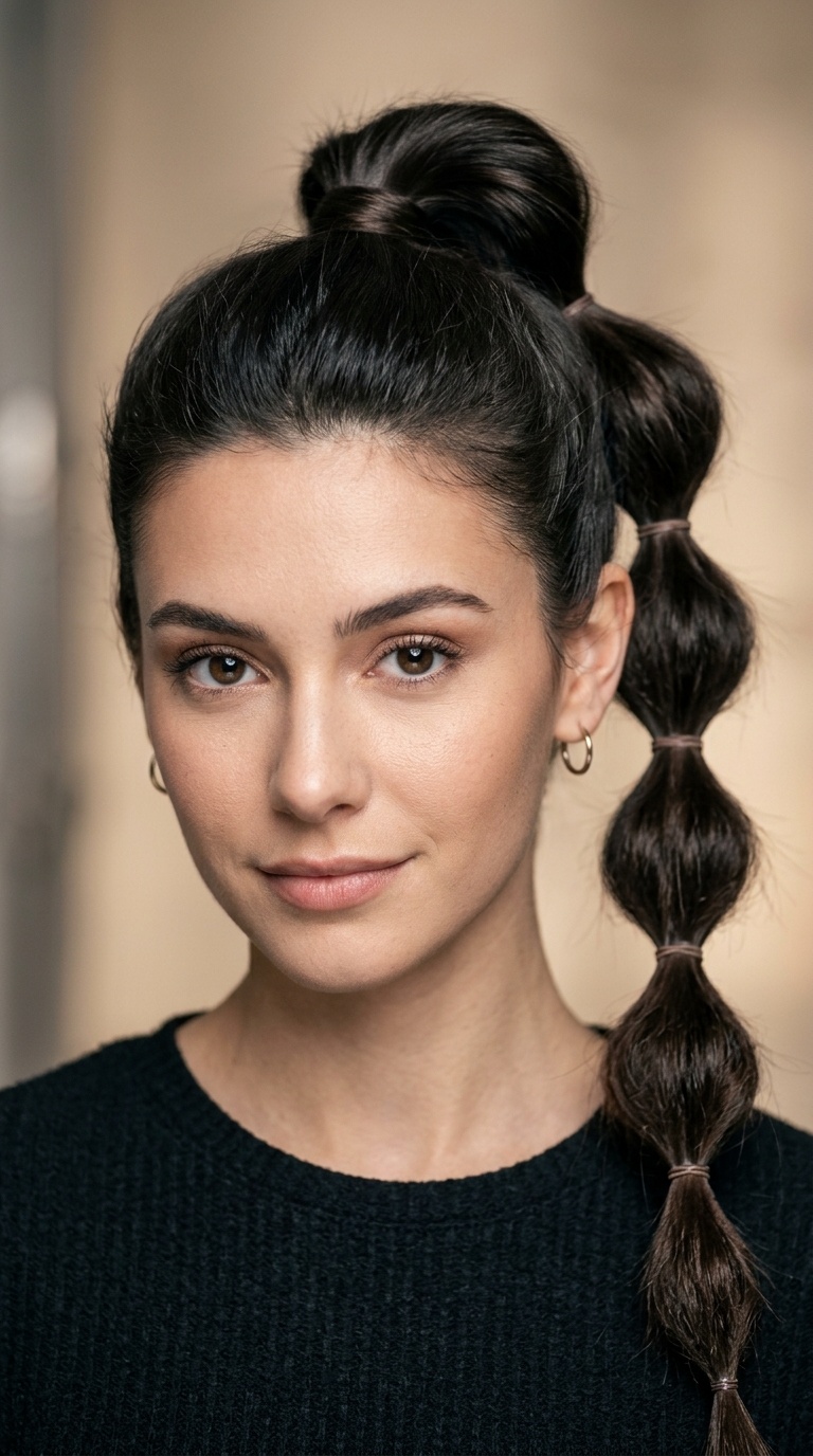 The Bubble Ponytail