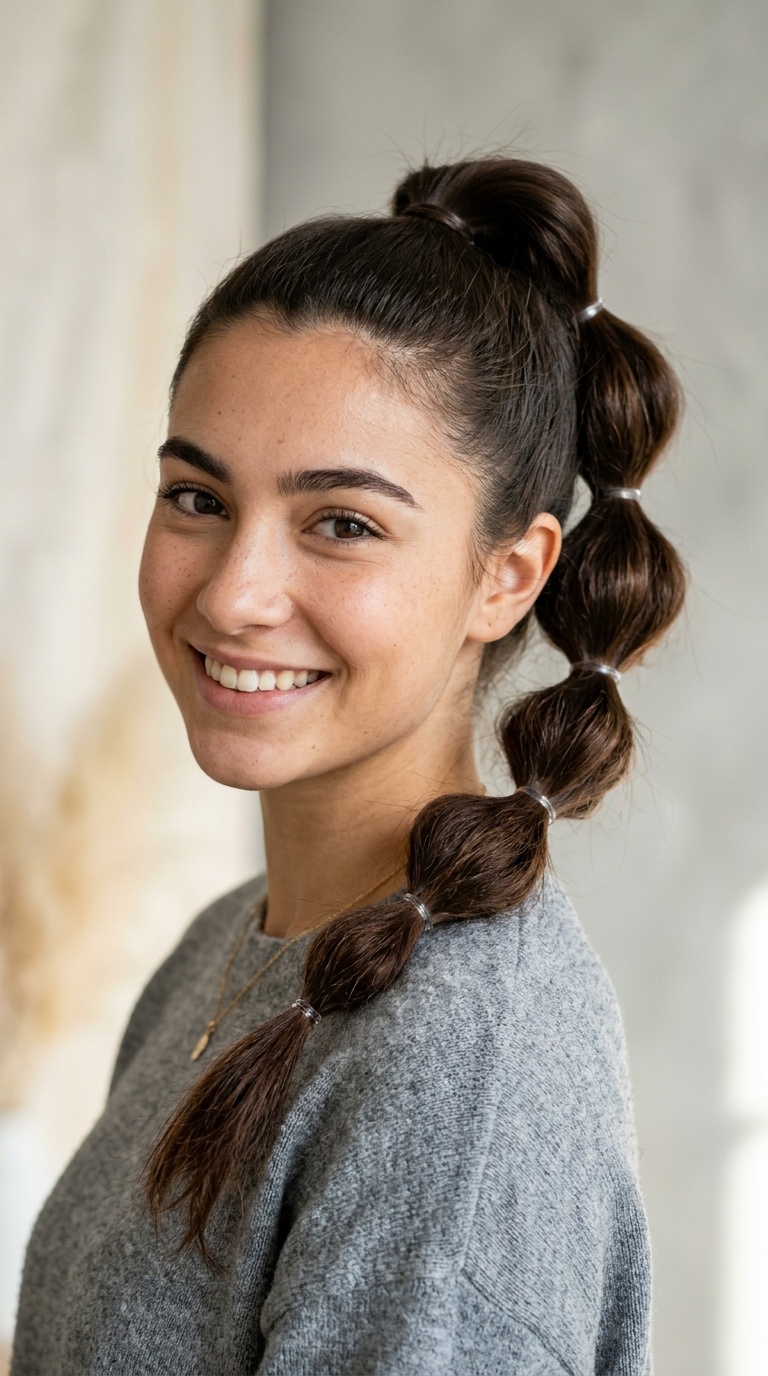 The Bubble Ponytail