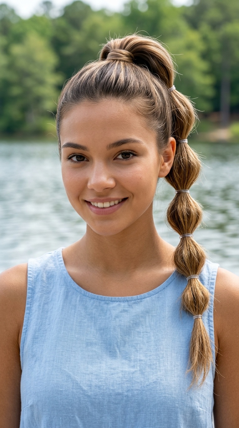 The Bubble Ponytail